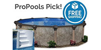 Above Ground Pools with an In-Wall Pool Step (What to Know Before You Buy)