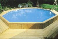 <b>Octagon</b> Shape Champlain On Ground Pool Kits | 42" Walls