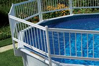 Universal Resin Above Ground Pool Fence