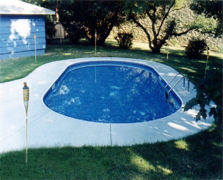 Oval Inground Pool Kits | <u>Steel Wall</u>