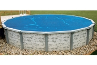 24' Round Pool Style Above Ground Pool Solar Cover | 4-Year Warranty | 8 MIL Thickness | 2832424