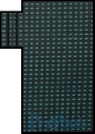 Merlin DuraMesh 16' x 32' Mesh Safety Cover | 4'x8' 1' or 2' Offset Left Side Step  | Green | 19M-M-GR