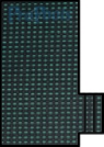 PoolTux Royal 15' X 30'  Mesh Safety Cover | Green | 4' x 8' Flush Right Step | CSPTGME15303