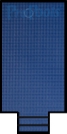 PoolTux King 12' x 24' Safety Pool Cover | Blue Solid | Center End Step | CSPTBSL12241