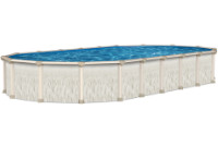 Ohana 12' x 23' Oval Above Ground Pool with Standard Kit | 52" Wall | 55323