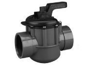 Pentair Lube-Free Diverter Valve 2 Port PVC 1.5-2" | 263038