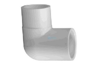 Lasco .5" Schedule 40 PVC 90� Street Elbow SlipxSlip | 409-005