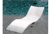 Ledge Lounger In-Pool Chaise | White | LLC-W