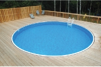 Rockwood 21' Round Above Ground Pool | Standard Package Kit | 52" Walls | 58468