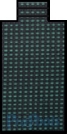 Loop-Loc 18' x 36' Solid Rectangle Safety Cover |  3' x 8' Center End Step | LLSP183638CES