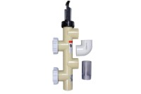 Pentair Push-Pull Backwash Valve | 2" Connections | Almond | 263064