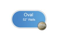 18' x 33' Oval HydroSphere Semi Inground Pool Sub-Assembly | 52" Wall | DBK103-1833V-52 | 59909