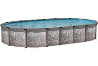 Regency LX 15' x 30' Oval <b>Resin Hybrid</b> Above Ground Pool with Standard Package | 54" wall | 60007