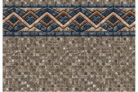 12' Round Stone Mosaic 54" Uni-Beaded Liner (Heavy Gauge) | LI1254SMU25