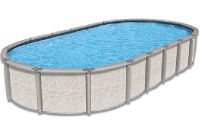Azor <b>Resin</b> 21' x 43' Oval Above Ground Pool Kit with Standard Package | 54" wall | 61261