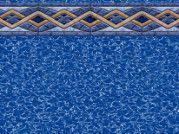 30' Round Liberty Pattern Above Ground Pool Liner | 52" Uni-Bead | Standard Gauge | LI3052LTU | 61845