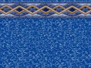 18' Round Liberty Pattern Above Ground Pool Liner | 52" Uni-Bead | Standard Gauge | LI1852LTU | 61850