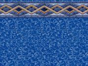 18' Round Liberty Pattern Above Ground Pool Liner | 54" Uni-Bead | Standard Gauge | LI1854LTU | 61872