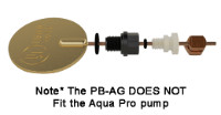 Perma Cast Pool Bond | 25" MPT Pump Mount Water Bonding Fitting | PB-AG | 64058