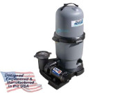 Waterway ClearWater II Above Ground Pool Cartridge Filter System | 1.5HP Pump 100 Sq. Ft. Filter | 3' NEMA Cord | 520-5147-6S | 64262