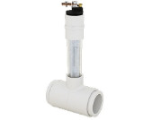 Permecast Tech Node 2" Tee Inline Anode with 1" Clear Housing | TN-IL | 64314