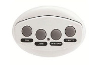Pentair iS4 Spa-Side Remote Control | 4 Button <u>Gray</u> 100 ft Cable | 521886 | 64358