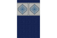 8' Round Uni-Bead Above Ground Pool Liner | Mangalore Mosaic Pattern | 52" Wall | Heavy Gauge | NL314-40 | 64918